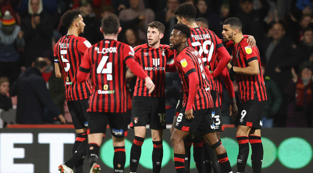 Championship leaders Bournemouth beat Cardiff sponspored by god55